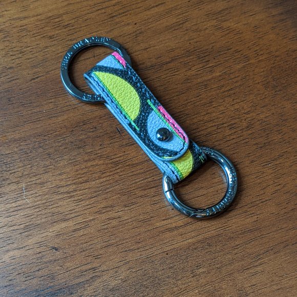 Vera Bradley Accessories - Vera Bradley Moon Drops Twice as Nice Keychain